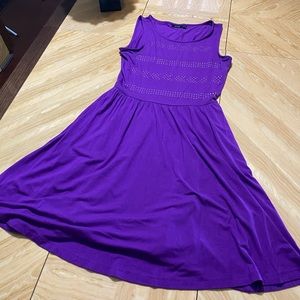 Purple Flowy Dress Apt. 9